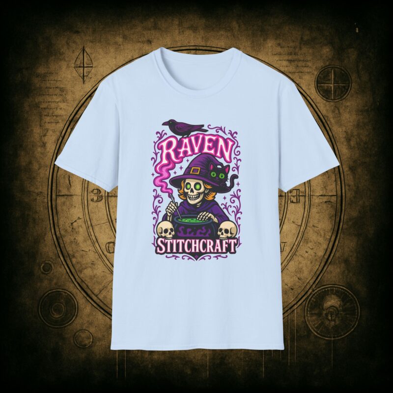 Raven Stitch Craft Brewing Unisex T-Shirt - Image 53