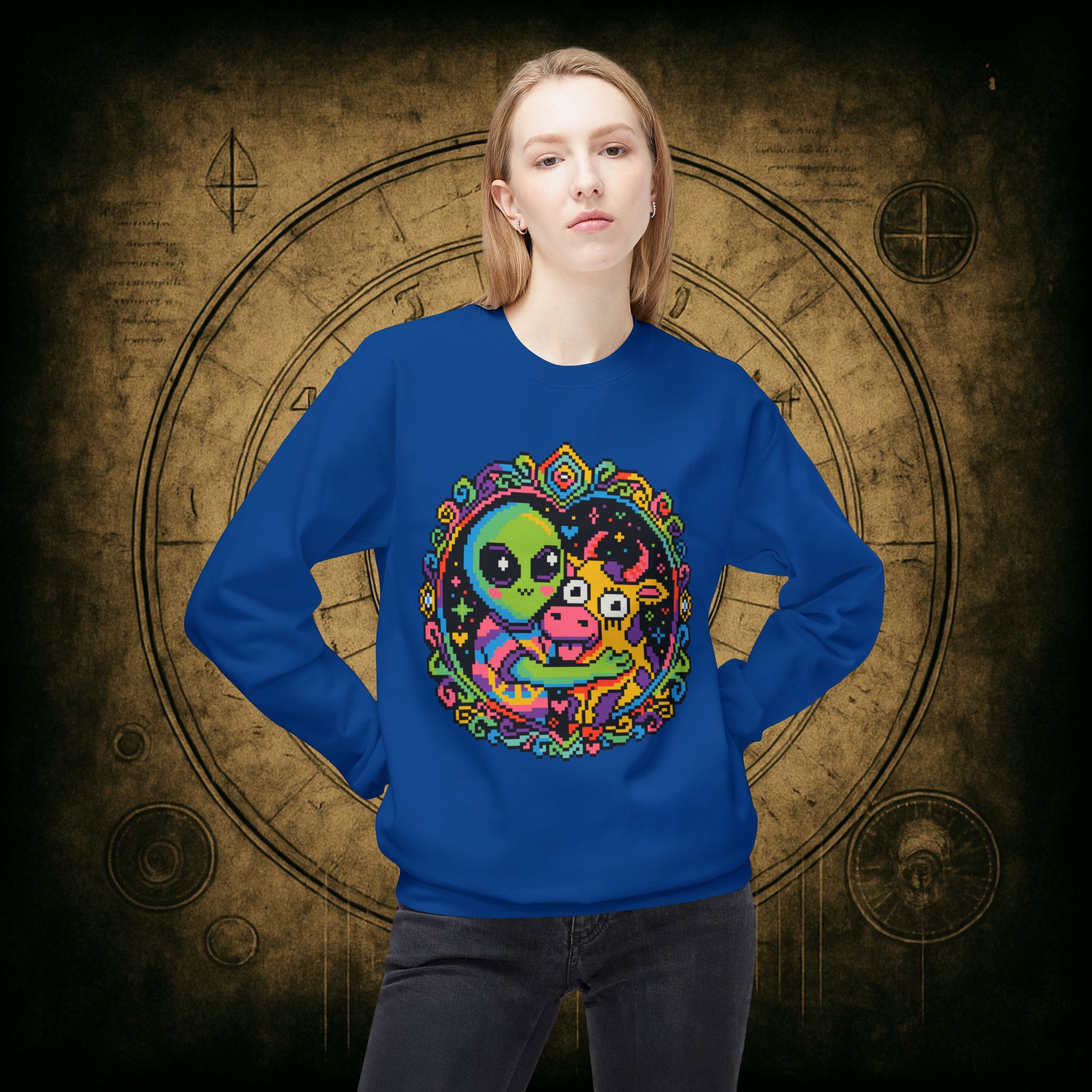 Space Cow Sweatshirt - Image 42