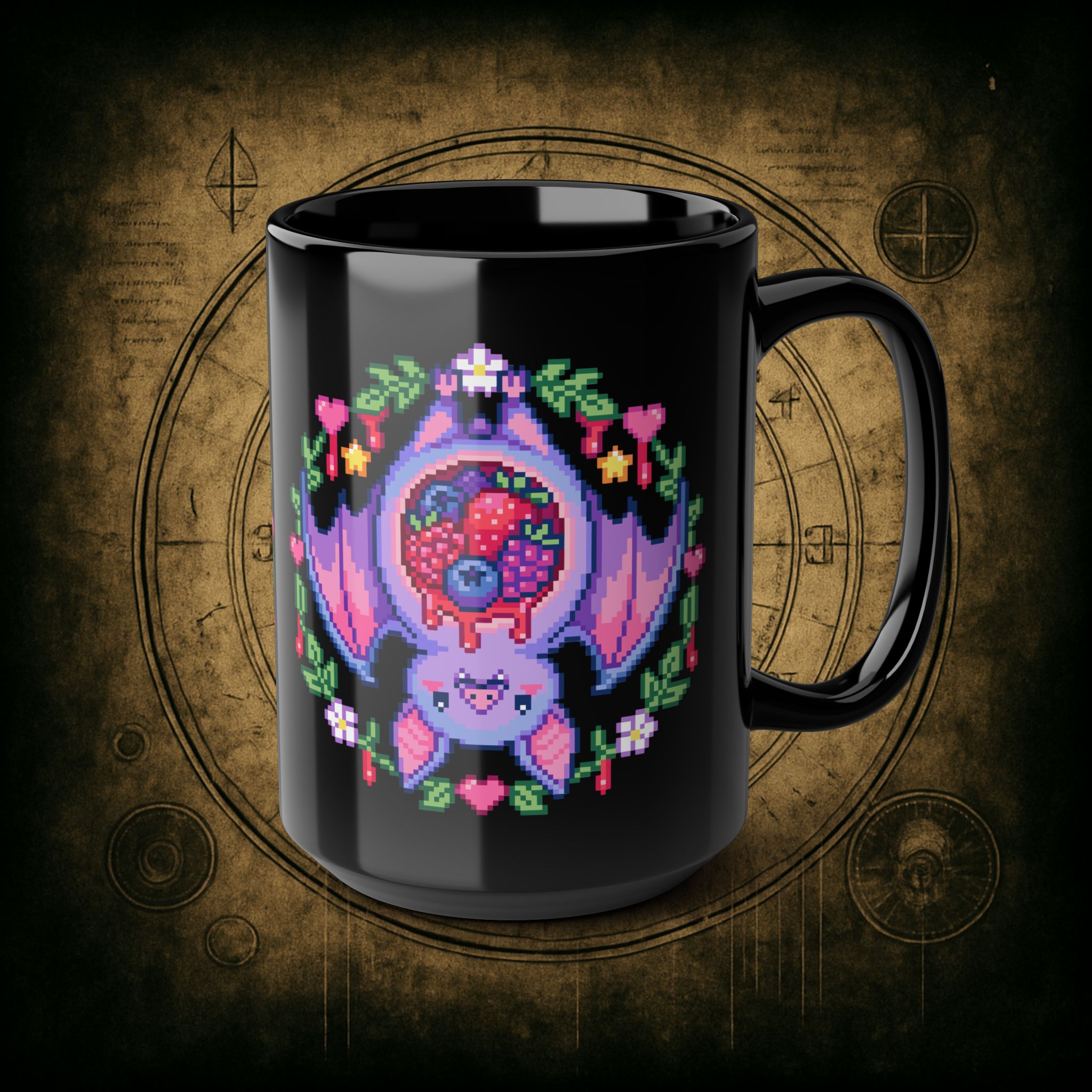 Fruit Bat Ceramic Mug - Image 10