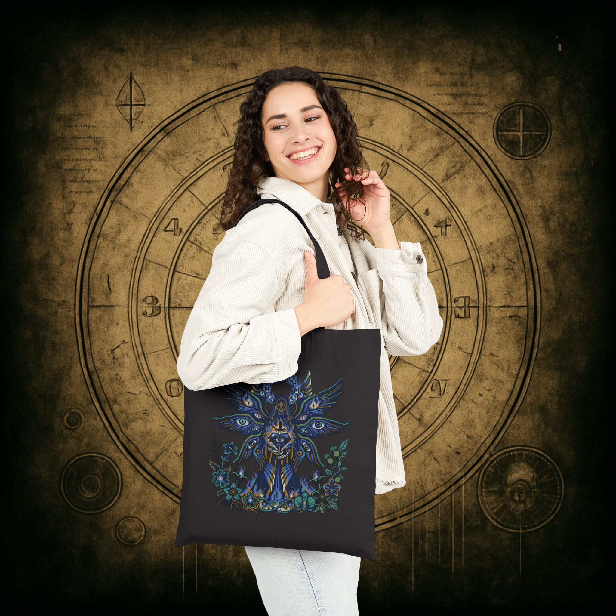 Fallen Seraphim Night Tote Bag - Image 3