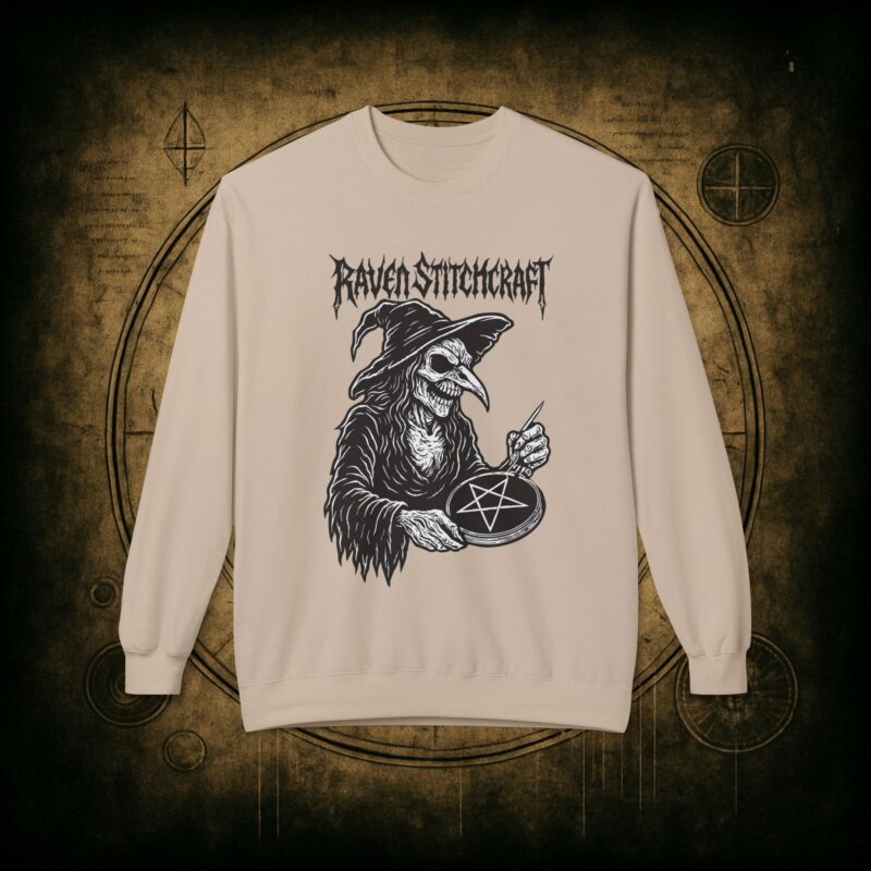 Raven Stitcher Unisex Sweatshirt - Image 13