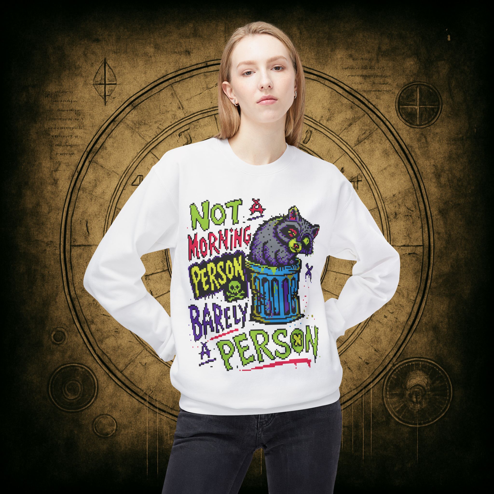 Not A Morning Person Sweatshirt - Image 10