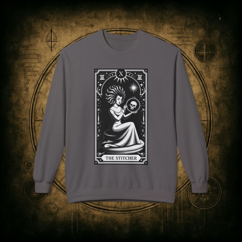 The Stitcher Tarot Unisex Sweatshirt - Image 28