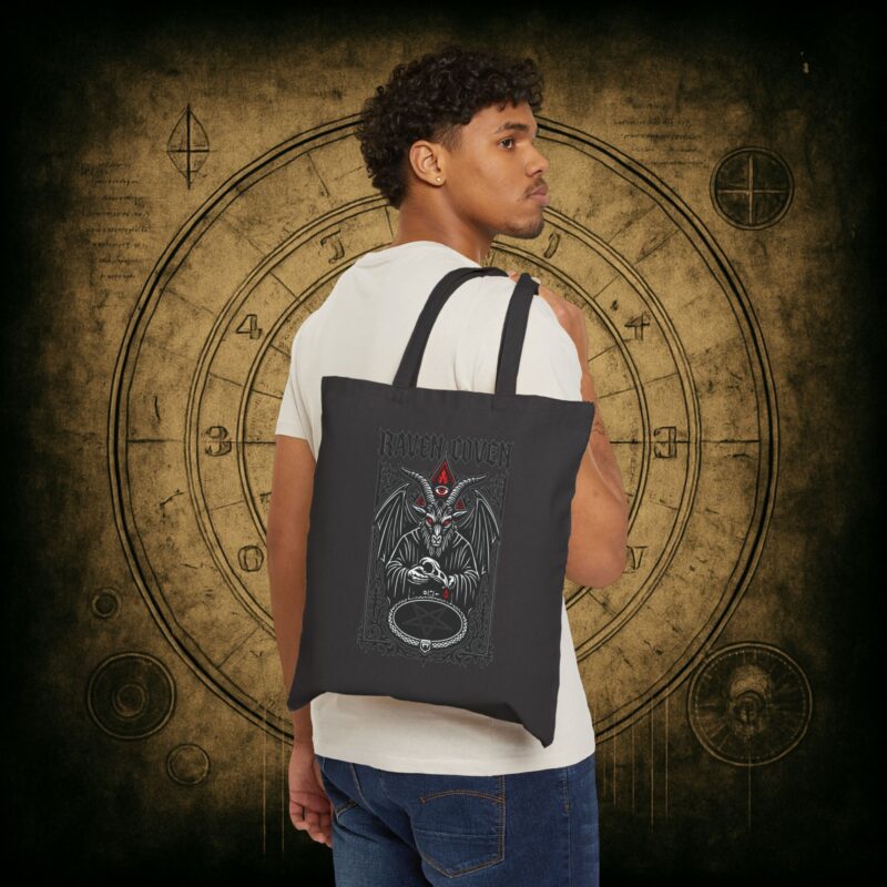 Raven Coven Initiation Tote Bag - Image 8