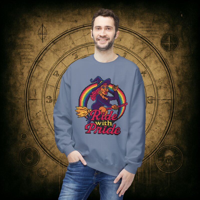 Ride with Pride Unisex Sweatshirt - Image 30