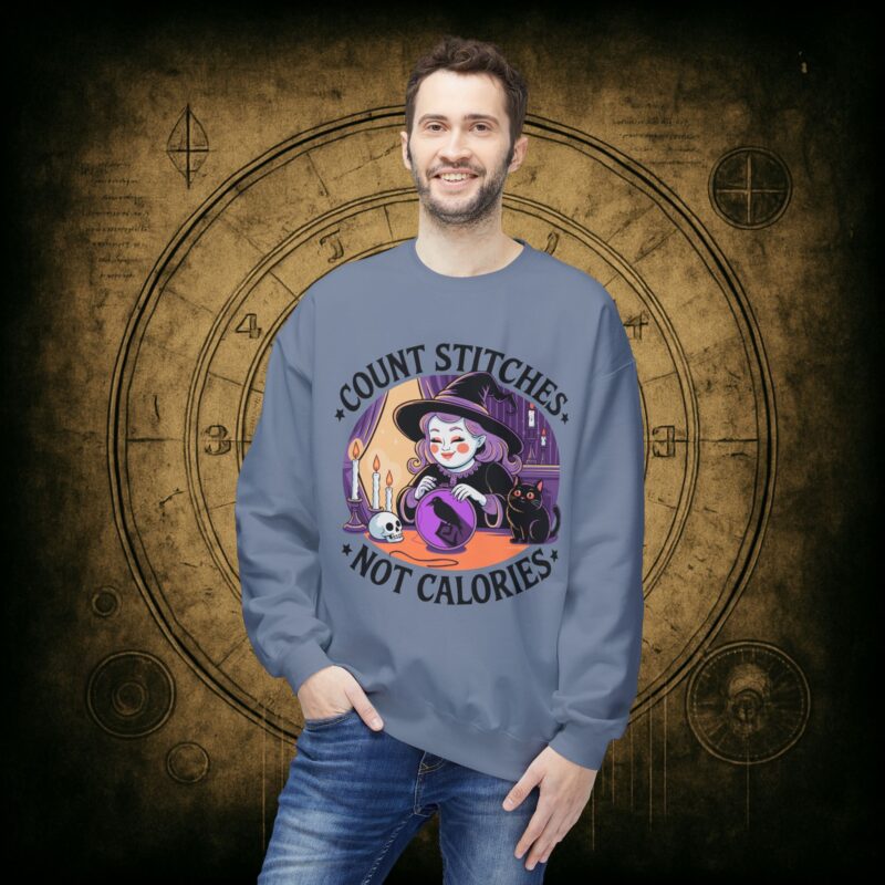 Count Stitches Unisex Sweatshirt - Image 27