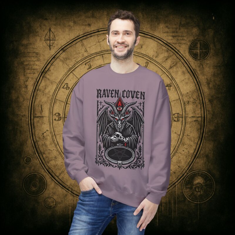 Raven Coven Initiation Unisex Sweatshirt - Image 39