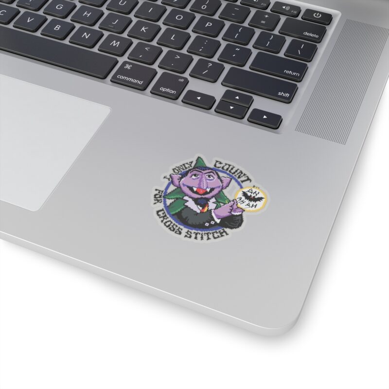 Count for Cross Stitch Kiss-Cut Sticker - Image 5