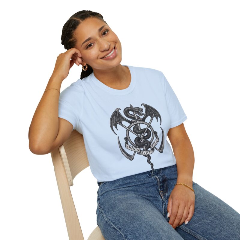 Omnia Sunt Fila Unisex T-shirt - Image 51
