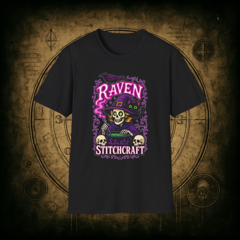 Raven Stitch Craft Brewing Unisex T-Shirt - Image 6
