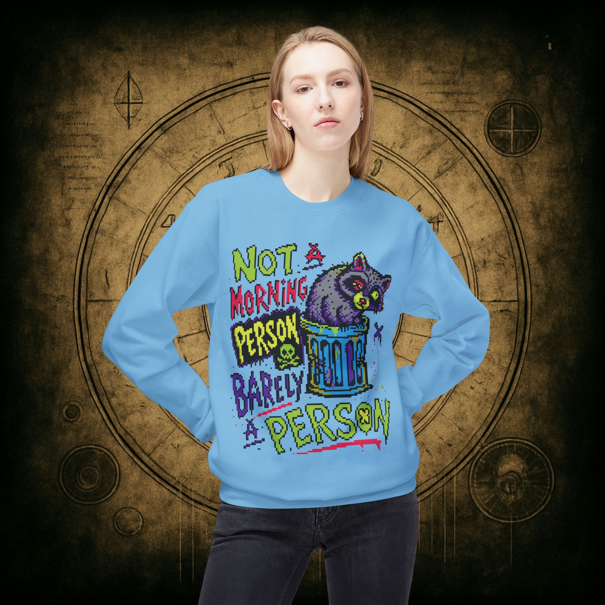 Not A Morning Person Sweatshirt - Image 30