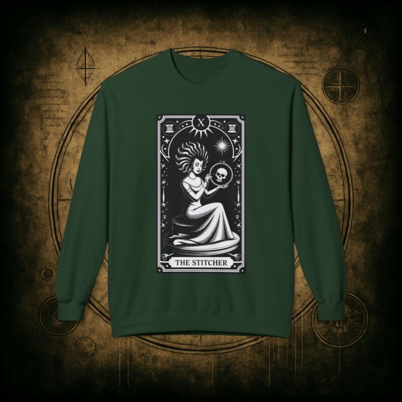 The Stitcher Tarot Unisex Sweatshirt - Image 16