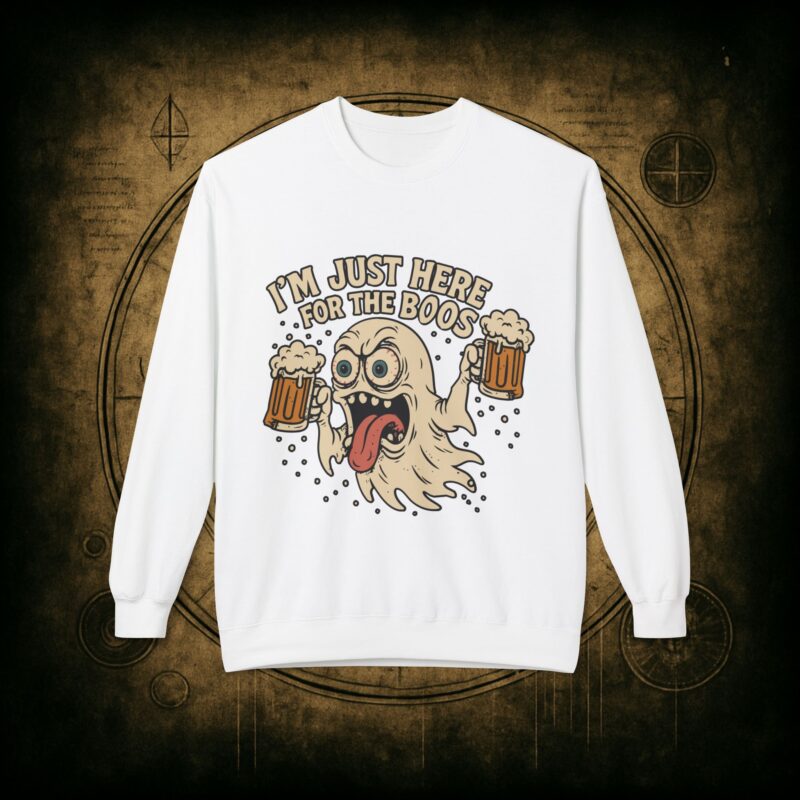 Here for the Boos Unisex Softstyle Sweatshirt - Image 7