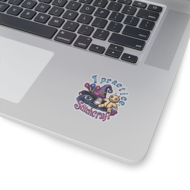 I Practice Stitchcraft Kiss-Cut Sticker - Image 5
