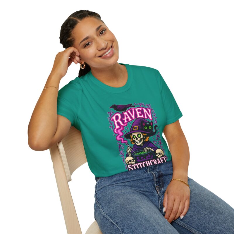 Raven Stitch Craft Brewing Unisex T-Shirt - Image 51