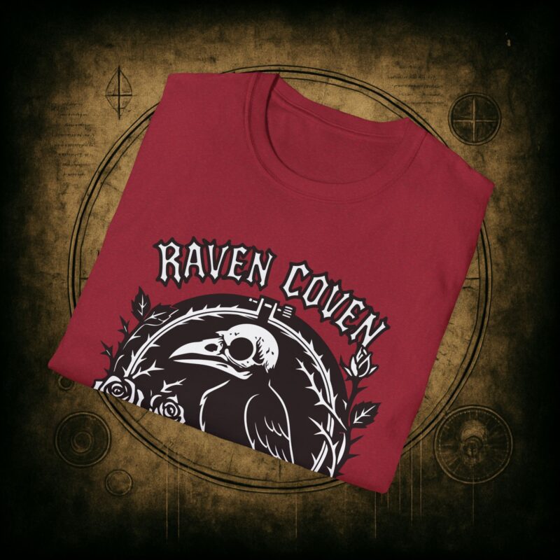 Raven of the Coven Raven Unisex T-Shirt - Image 74