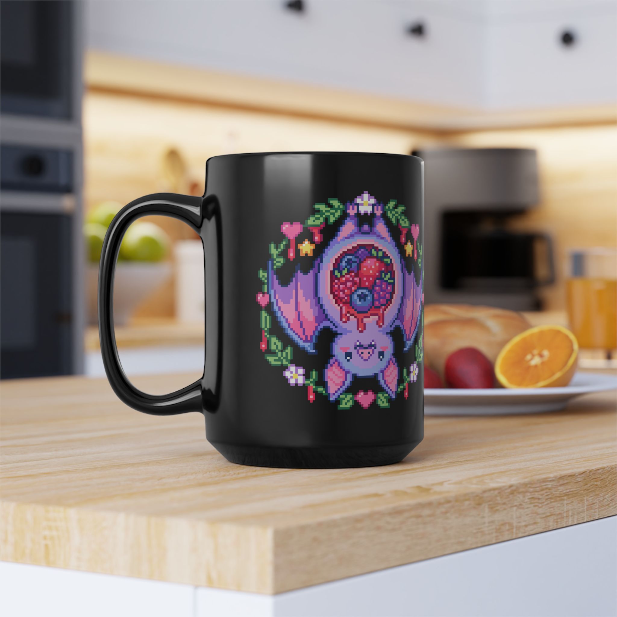 Fruit Bat Ceramic Mug - Image 11