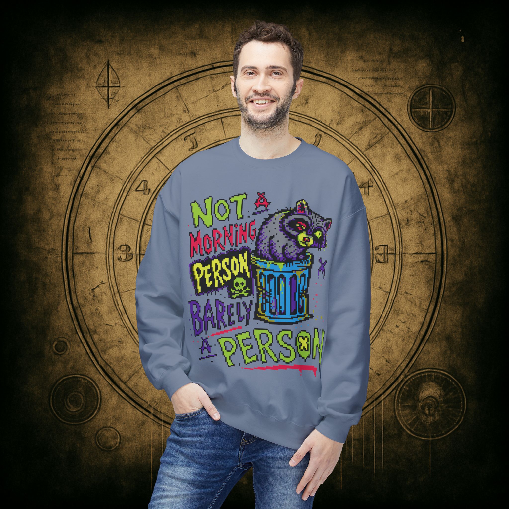 Not A Morning Person Sweatshirt - Image 35