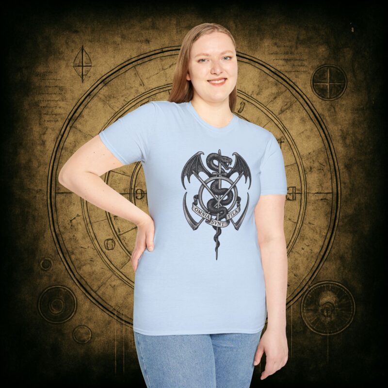 Omnia Sunt Fila Unisex T-shirt - Image 50