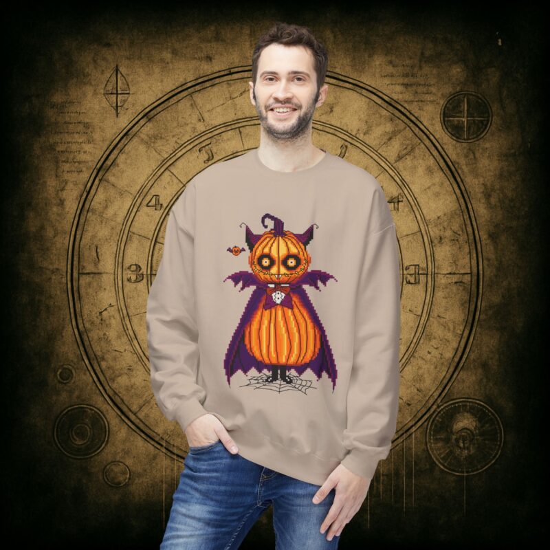 Count Pumpcula Unisex Sweatshirt - Image 3