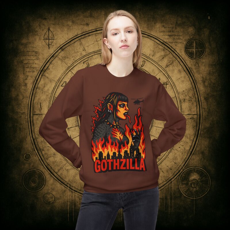Gothzilla Unisex Sweatshirt - Image 11
