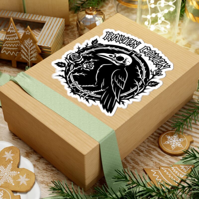 Raven of the Coven Raven Kiss-Cut Sticker - Image 24