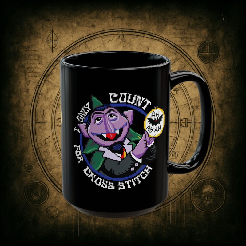 Count for Cross Stitch Ceramic Mug - Image 9