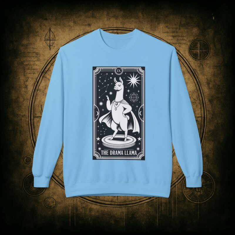 The Drama Llama Tarot Unisex Sweatshirt - Image 22