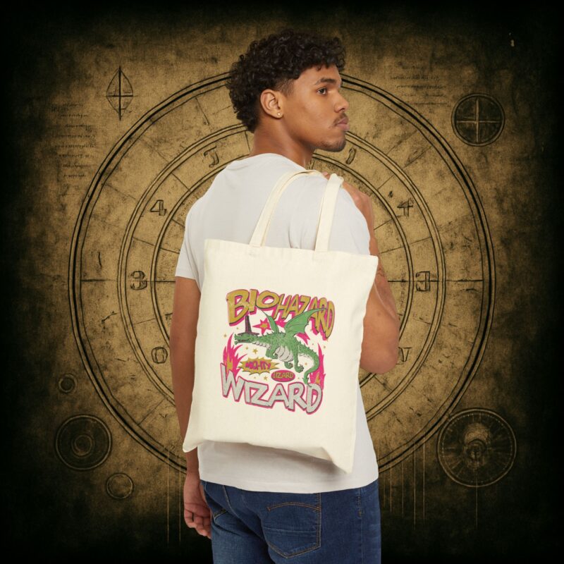 Biohazard Wizard Tote Bag - Image 8