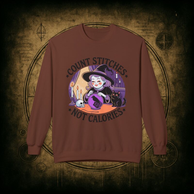 Count Stitches Unisex Sweatshirt - Image 10