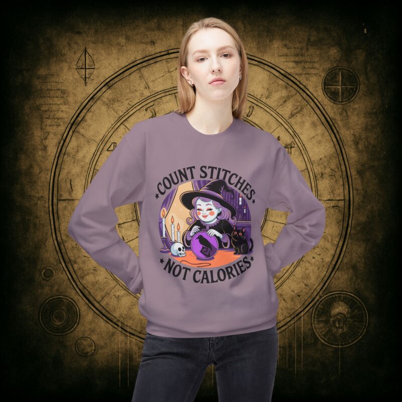 Count Stitches Unisex Sweatshirt - Image 38