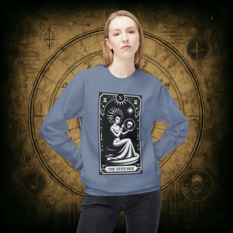 The Stitcher Tarot Unisex Sweatshirt - Image 26