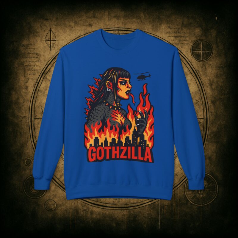 Gothzilla Unisex Sweatshirt - Image 31