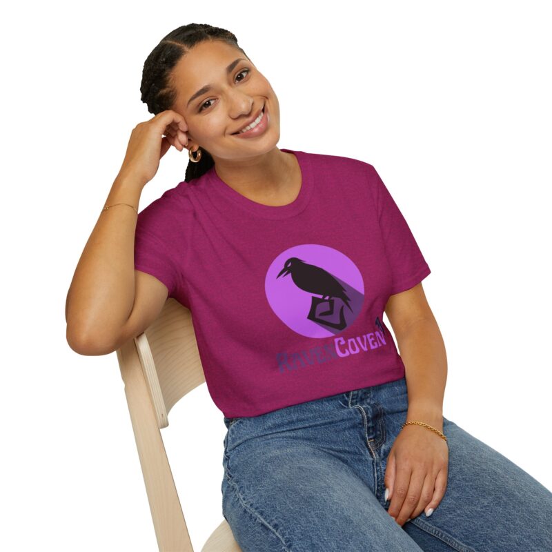 Raven Coven Logo Unisex T-Shirt - Image 46