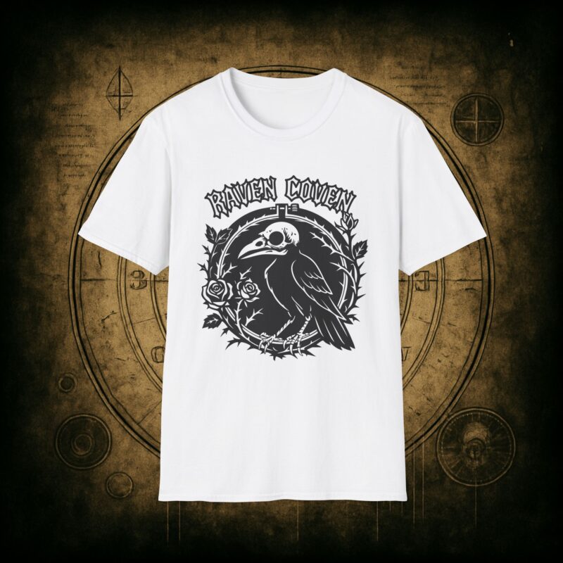 Raven of the Coven Raven Unisex T-Shirt - Image 19