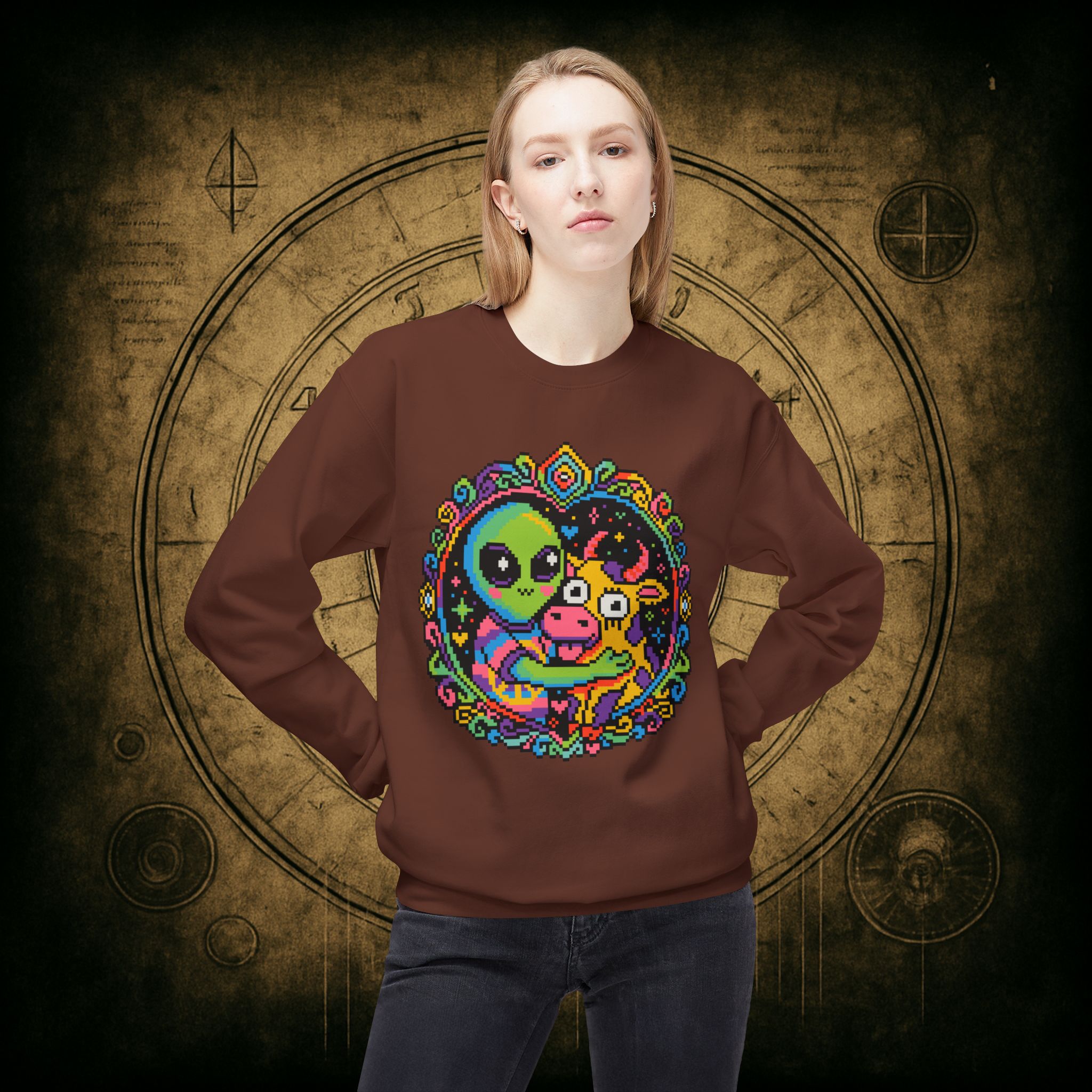 Space Cow Sweatshirt - Image 14