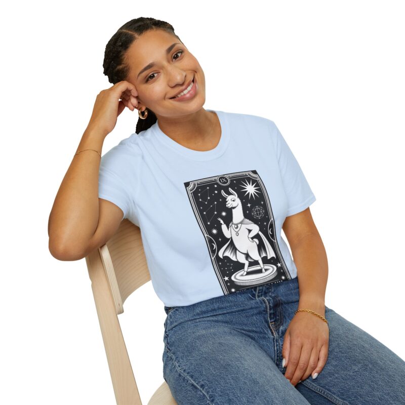The Drama Llama Tarot Unisex T-Shirt - Image 51