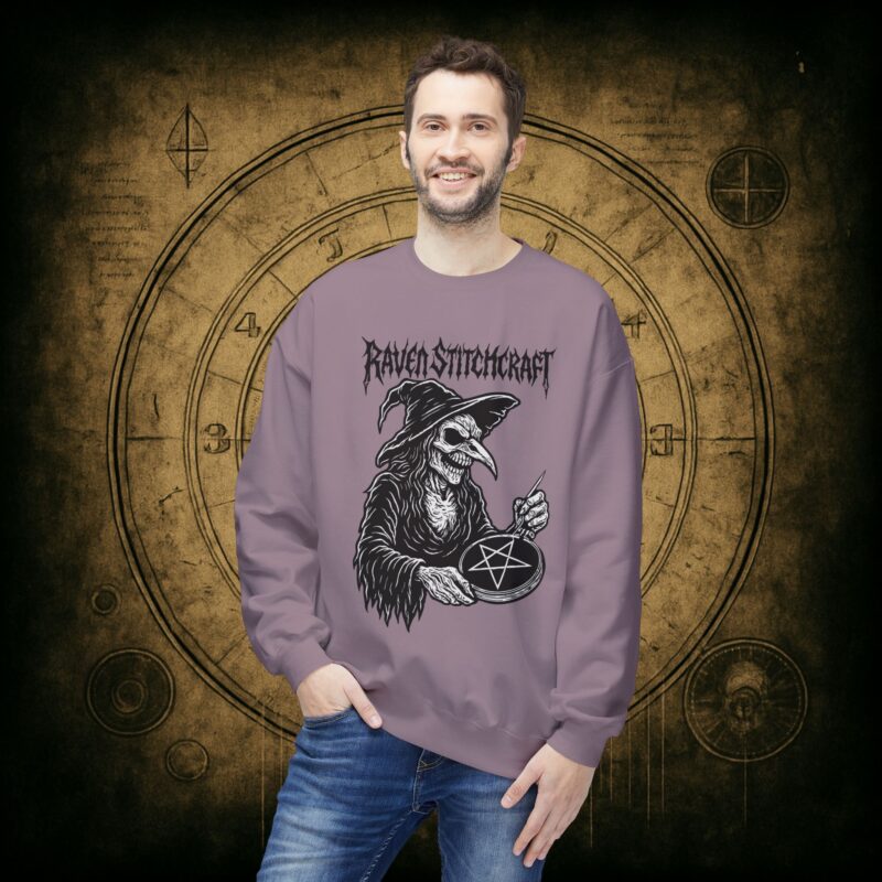 Raven Stitcher Unisex Sweatshirt - Image 39