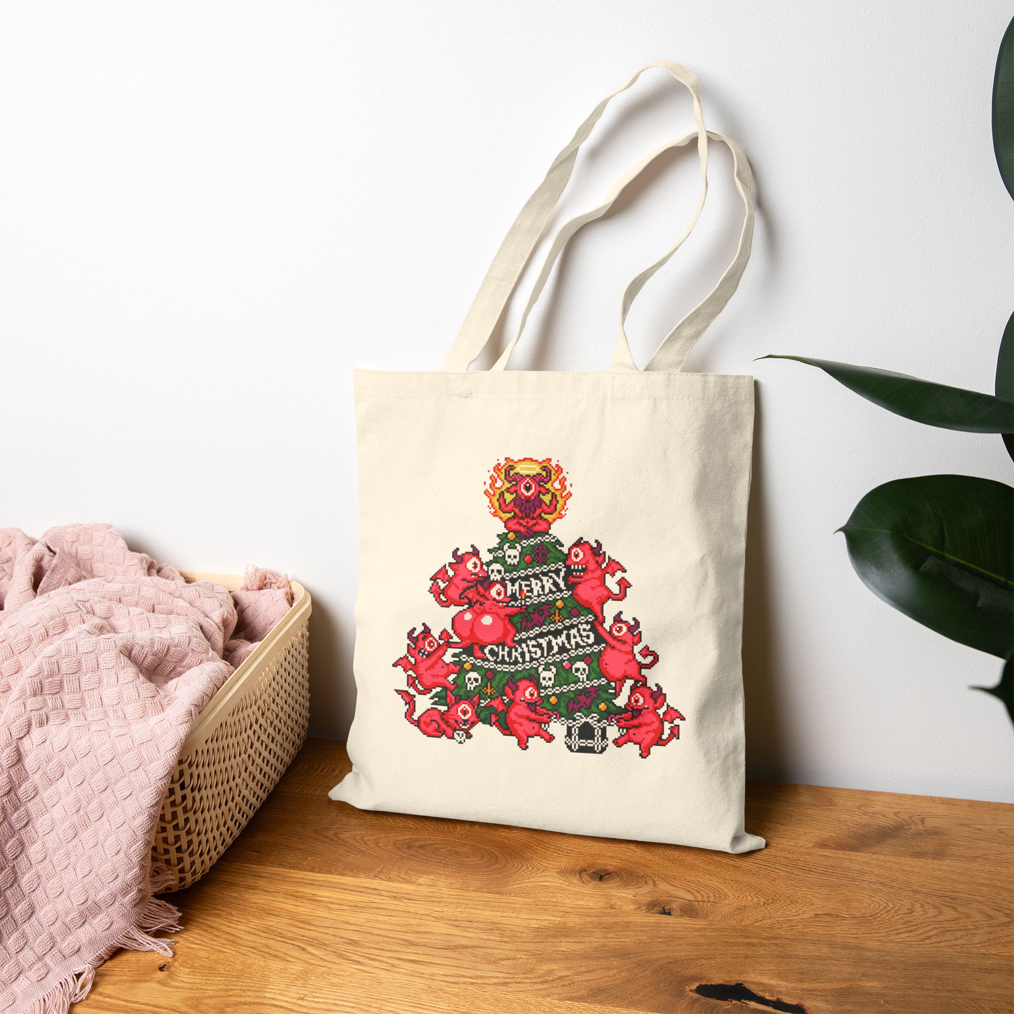 Merry Christmas Tote Bag - Image 13