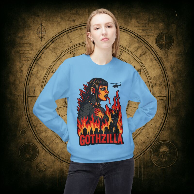Gothzilla Unisex Sweatshirt - Image 23