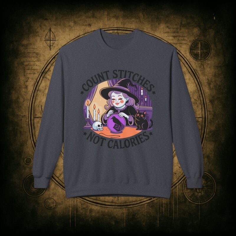 Count Stitches Unisex Sweatshirt - Image 19