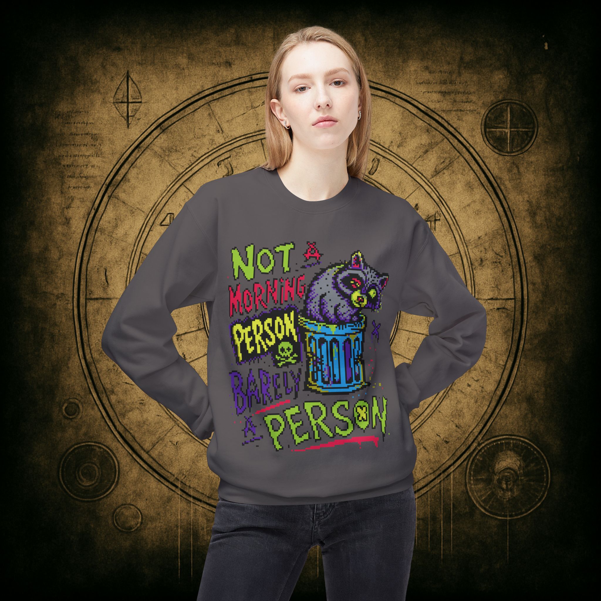 Not A Morning Person Sweatshirt - Image 38