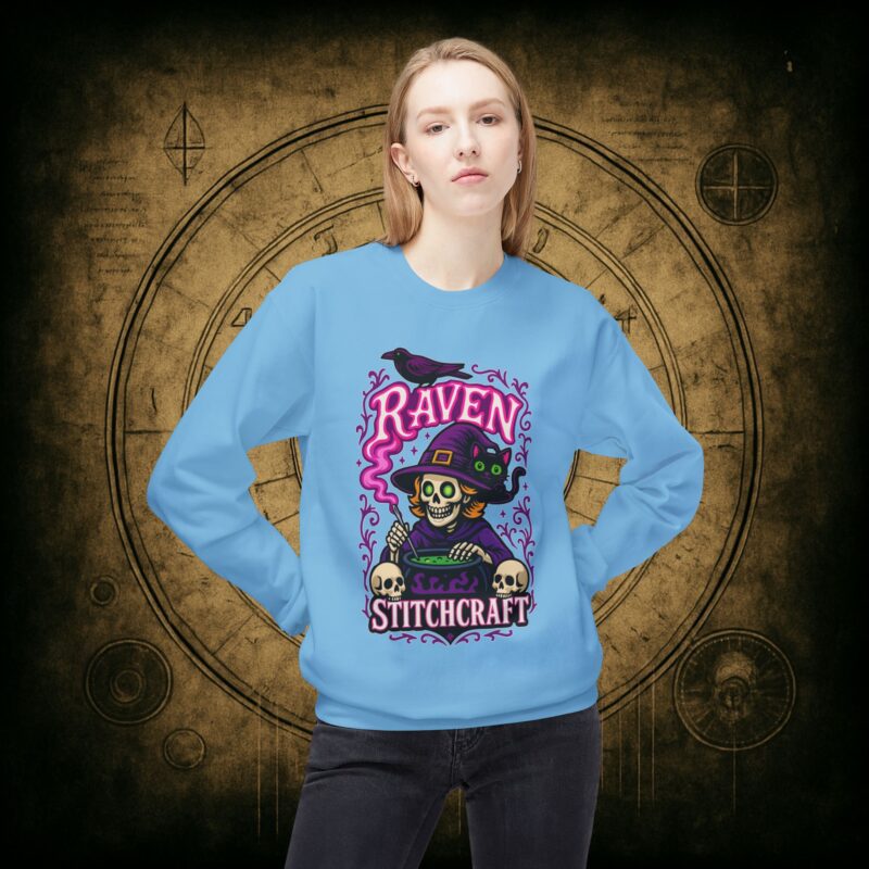 Raven Stitch Craft Brewing Unisex Sweatshirt - Image 23