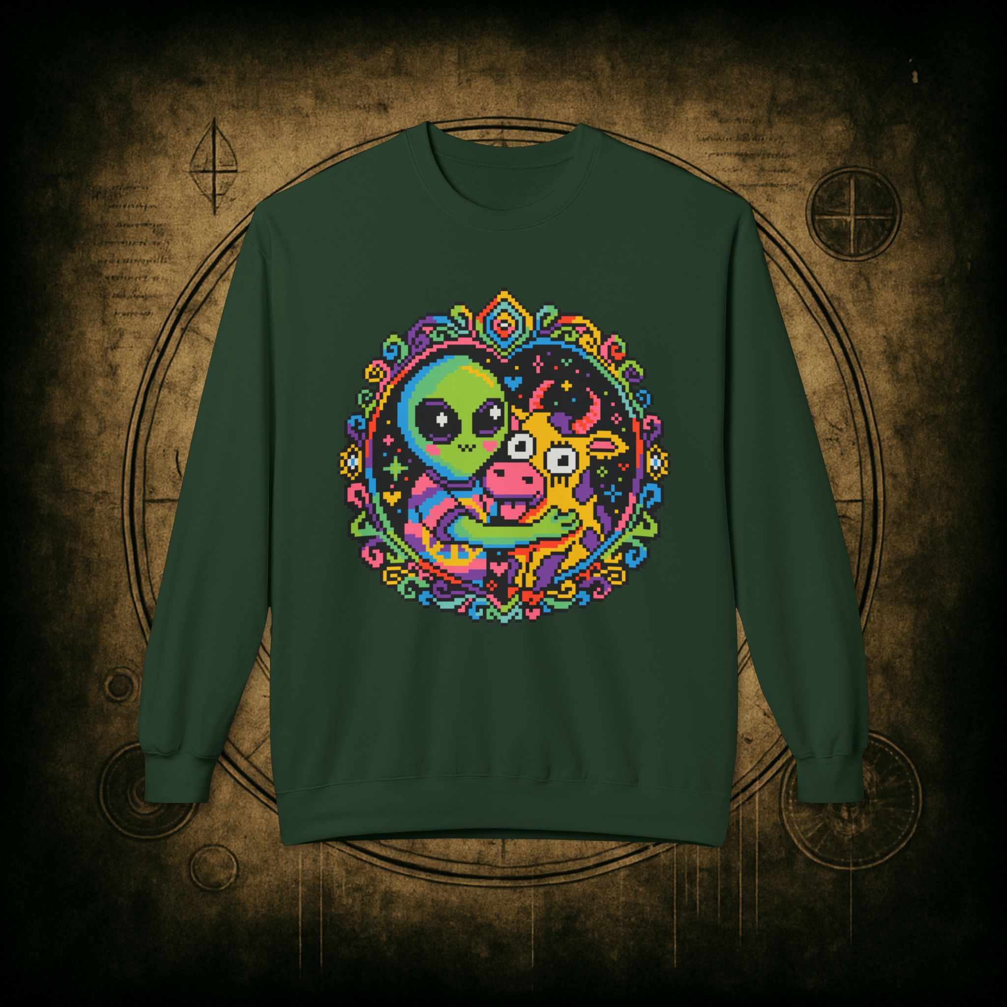 Space Cow Sweatshirt - Image 21