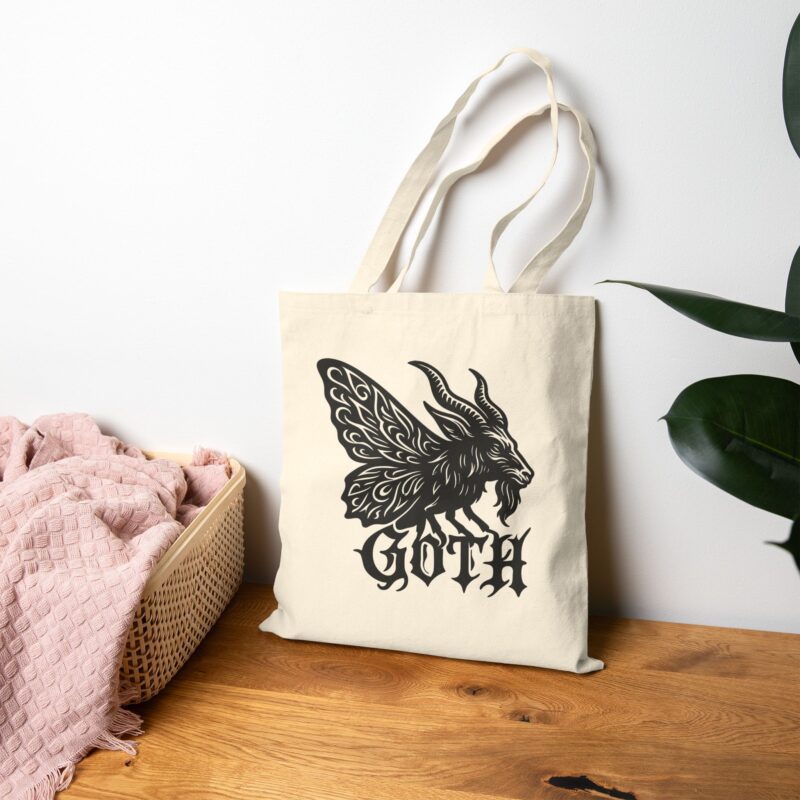 Goth Side Tote Bag - Image 12