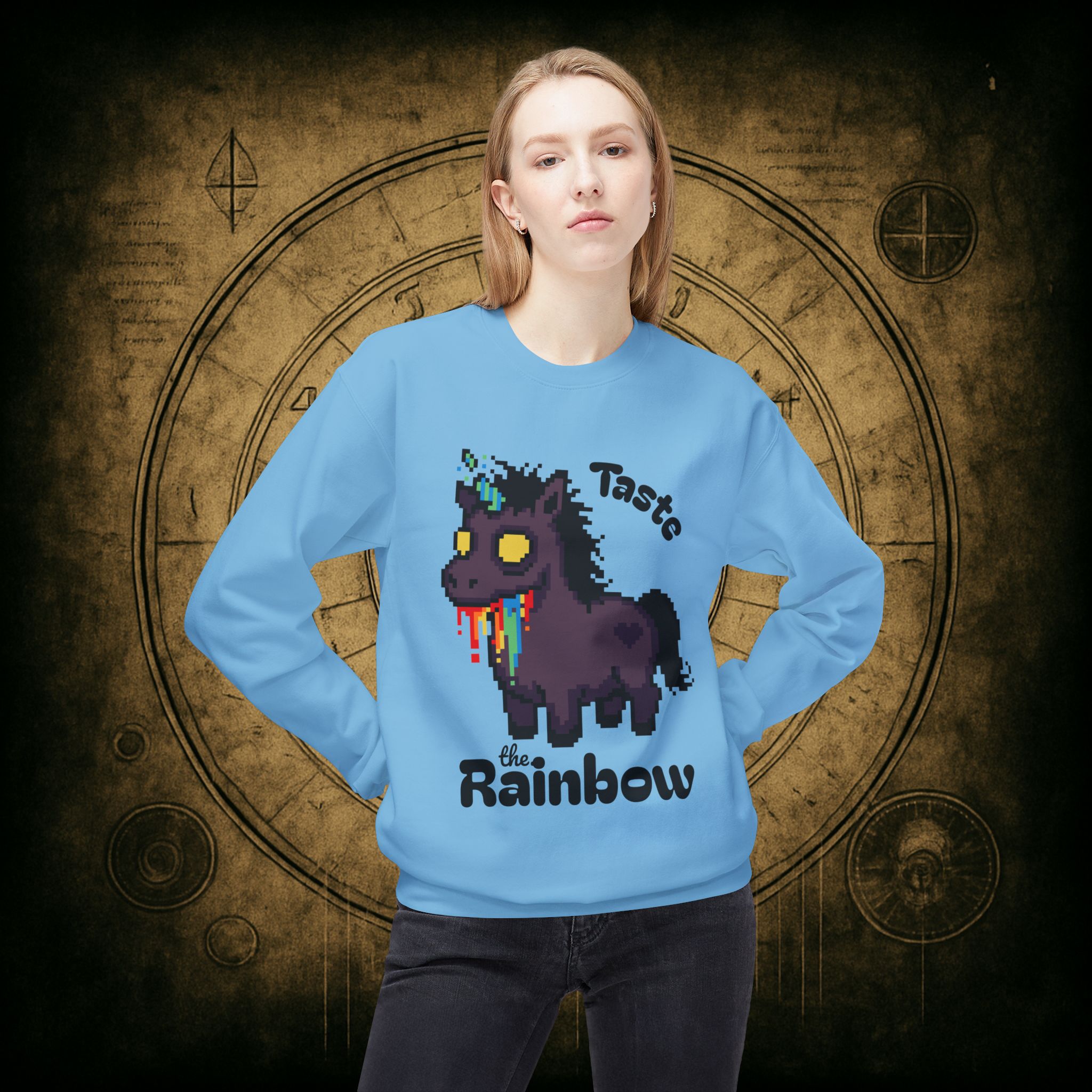 Pastel Goth Unicorn Sweatshirt - Image 34