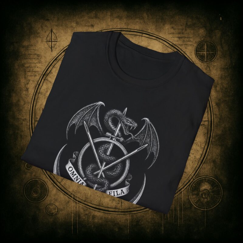 Omnia Sunt Fila Unisex T-shirt - Image 4