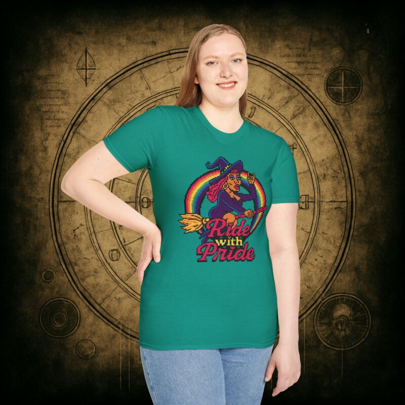 Ride with Pride Unisex T-Shirt - Image 45
