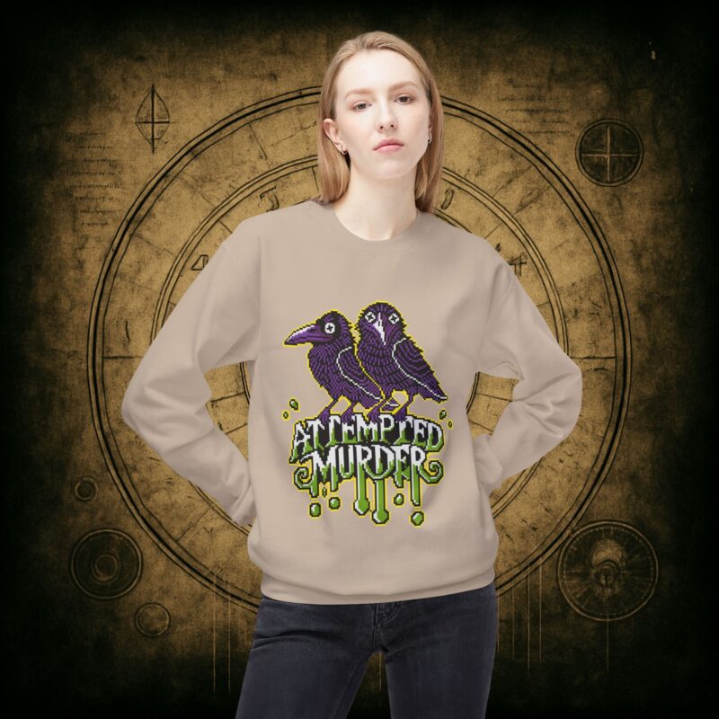 Attempted Murder Unisex Sweatshirt - Image 14