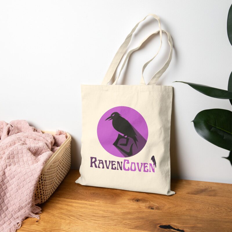 Raven Coven Logo Tote Bag - Image 12